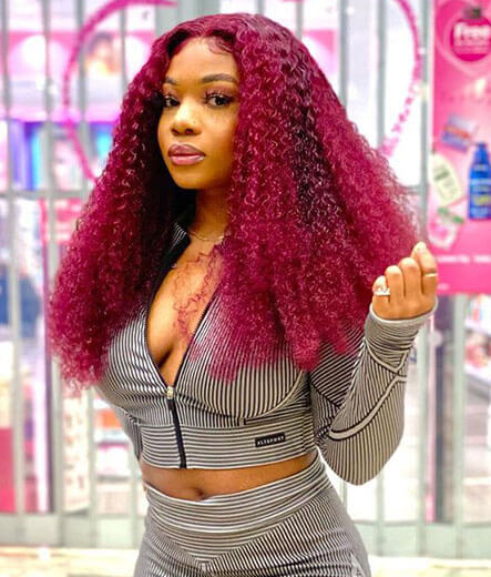 99j curly hair wig